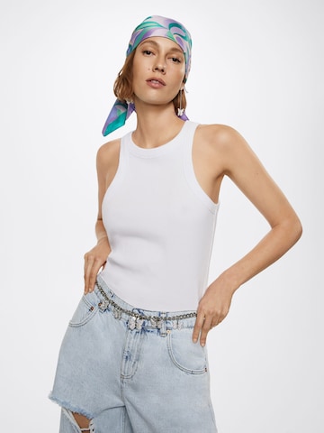 Wide Leg Jean 'Dominik' MANGO en bleu