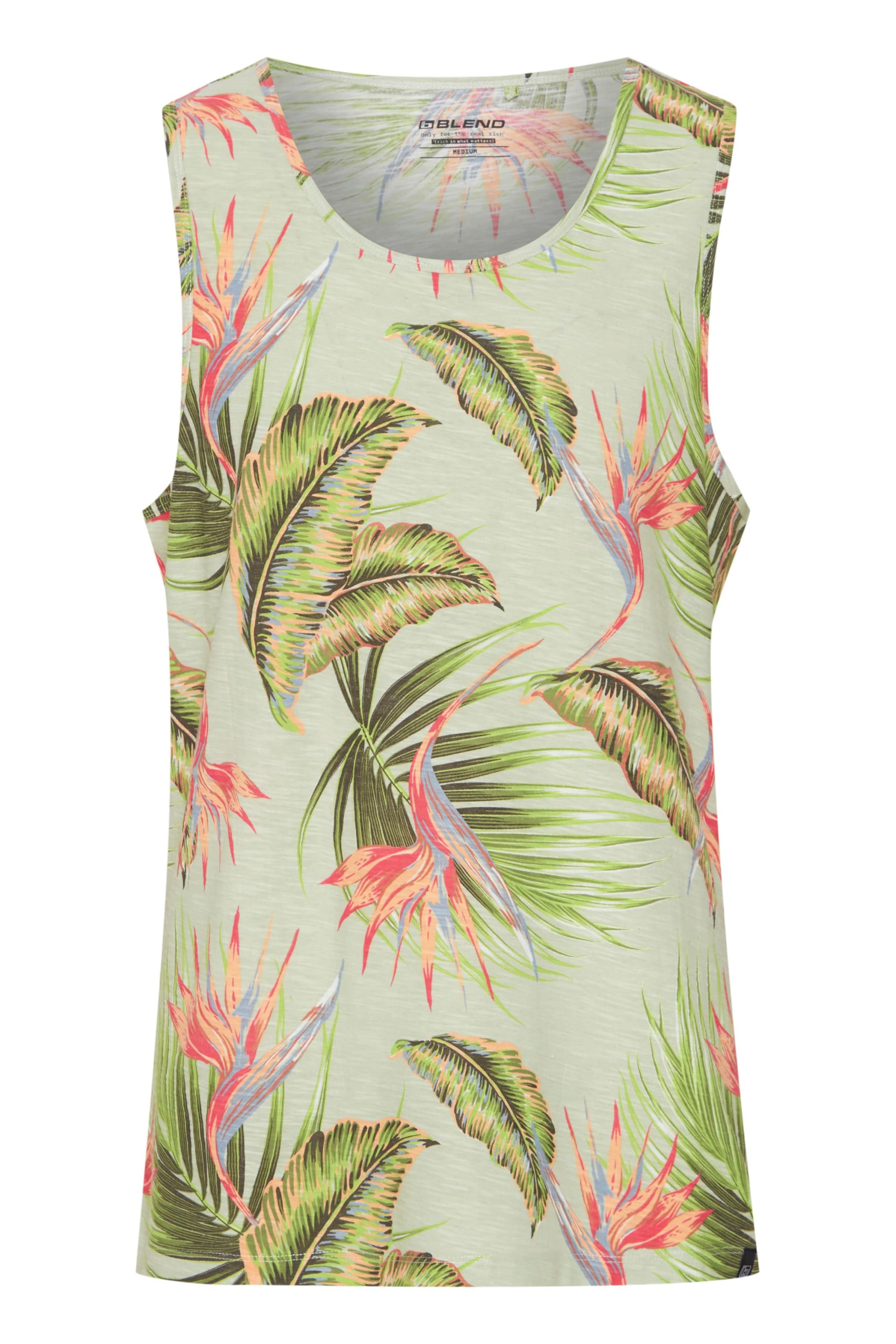 BLEND - Camiseta 'Bhtros' en verde: frente