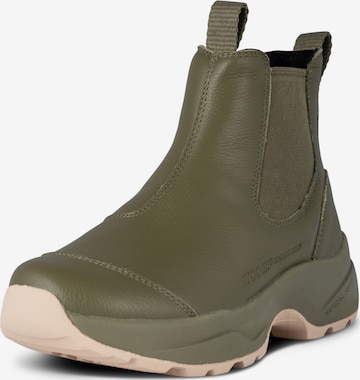 WODEN Chelsea Boots 'Silje' in Grün: Vorderseite