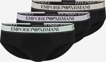 Emporio Armani Slipy – černá: přední strana