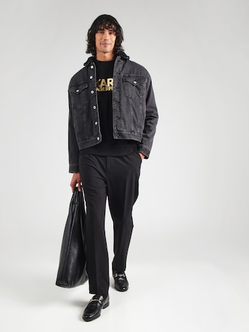 Felpa di Karl Lagerfeld in nero