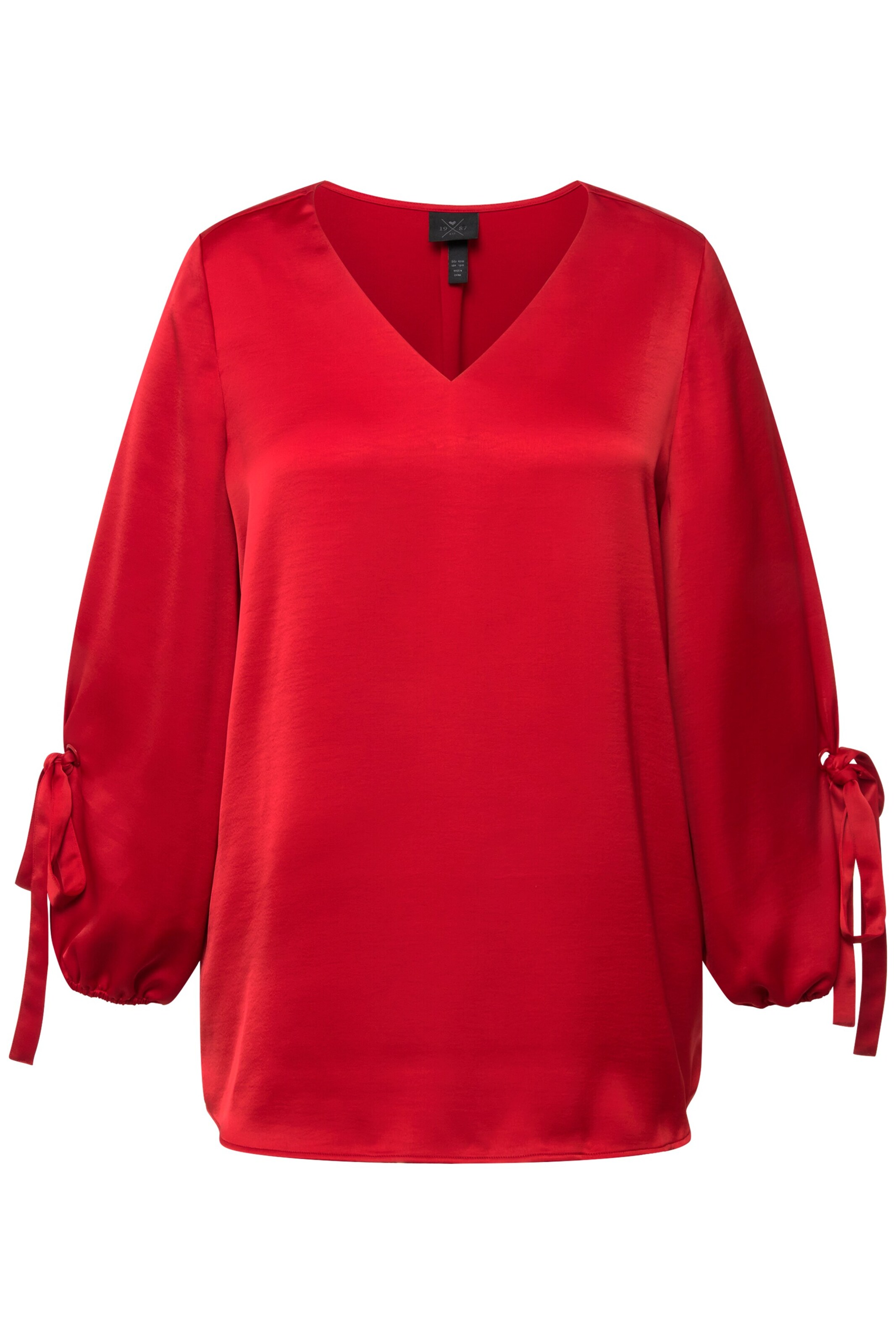 Ulla Popken Bluse in Rot: Vorderseite