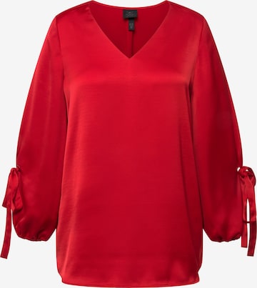 Ulla Popken Bluse in Rot: Vorderseite