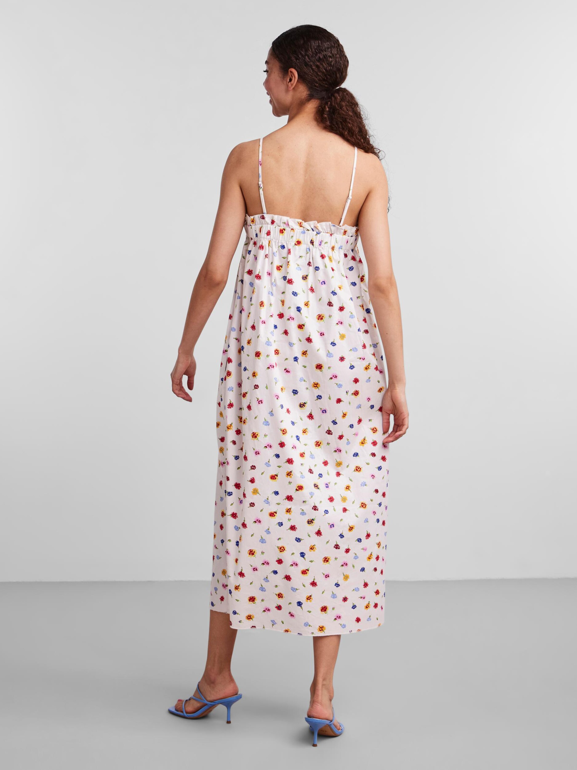 Frauen Kleider Y.A.S Kleid 'GARDENLY' in Weiß - CP80541
