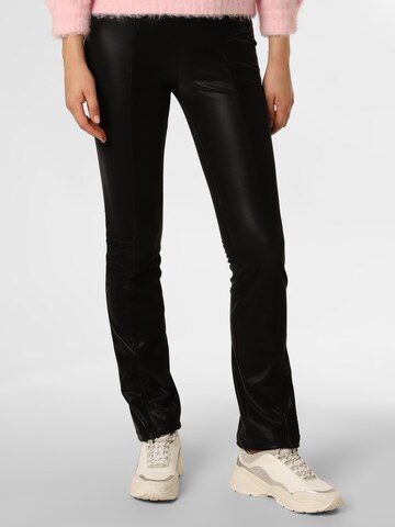 Aygill's Slim fit Pants in Black: front