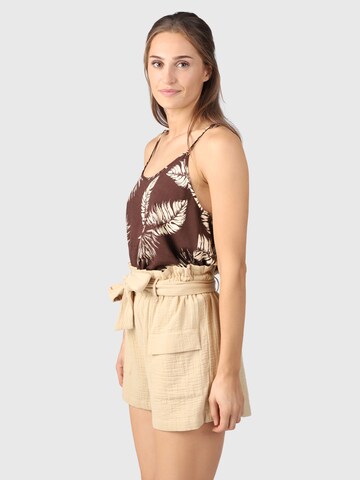 BRUNOTTI Loose fit Pants in Beige