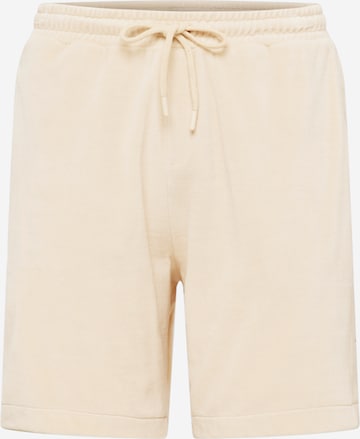 TOPMAN - Loosefit Pantalón en beige: frente