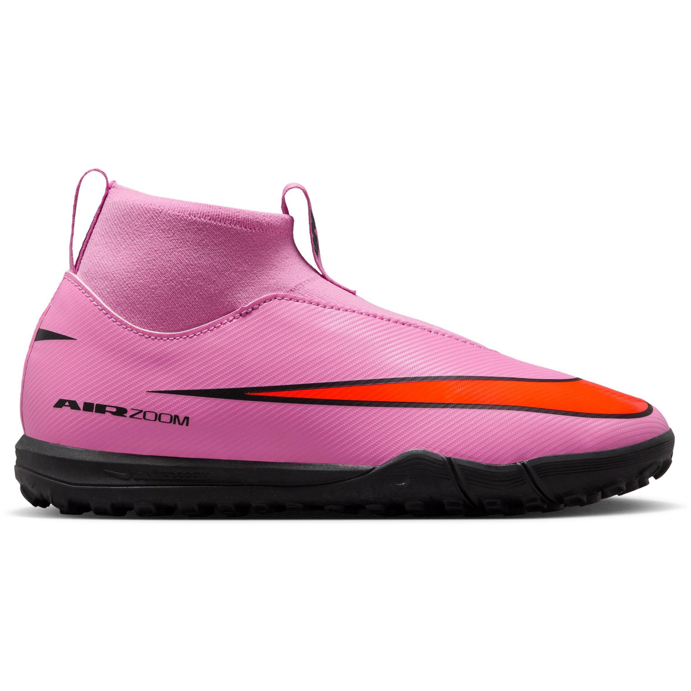 NIKE Soccer Cleats in Pink: front