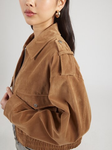 TOPSHOP Between-season jacket in Beige