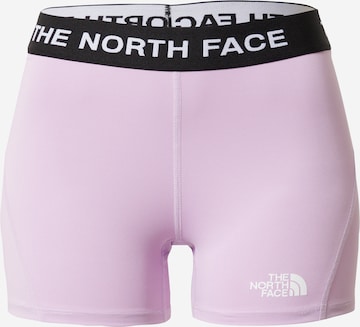 THE NORTH FACE Workout Pants in Purple: front