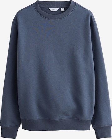 Bluză de molton de la Next pe albastru: față