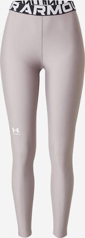 UNDER ARMOUR Spodnie sportowe 'Authentics' w kolorze szary: przód