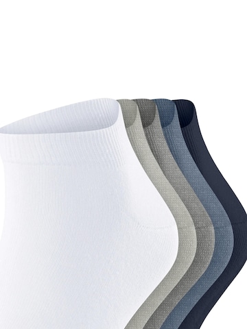ESPRIT Ankle Socks 'Solid-Mix 5-Pack' in Mixed colors: front