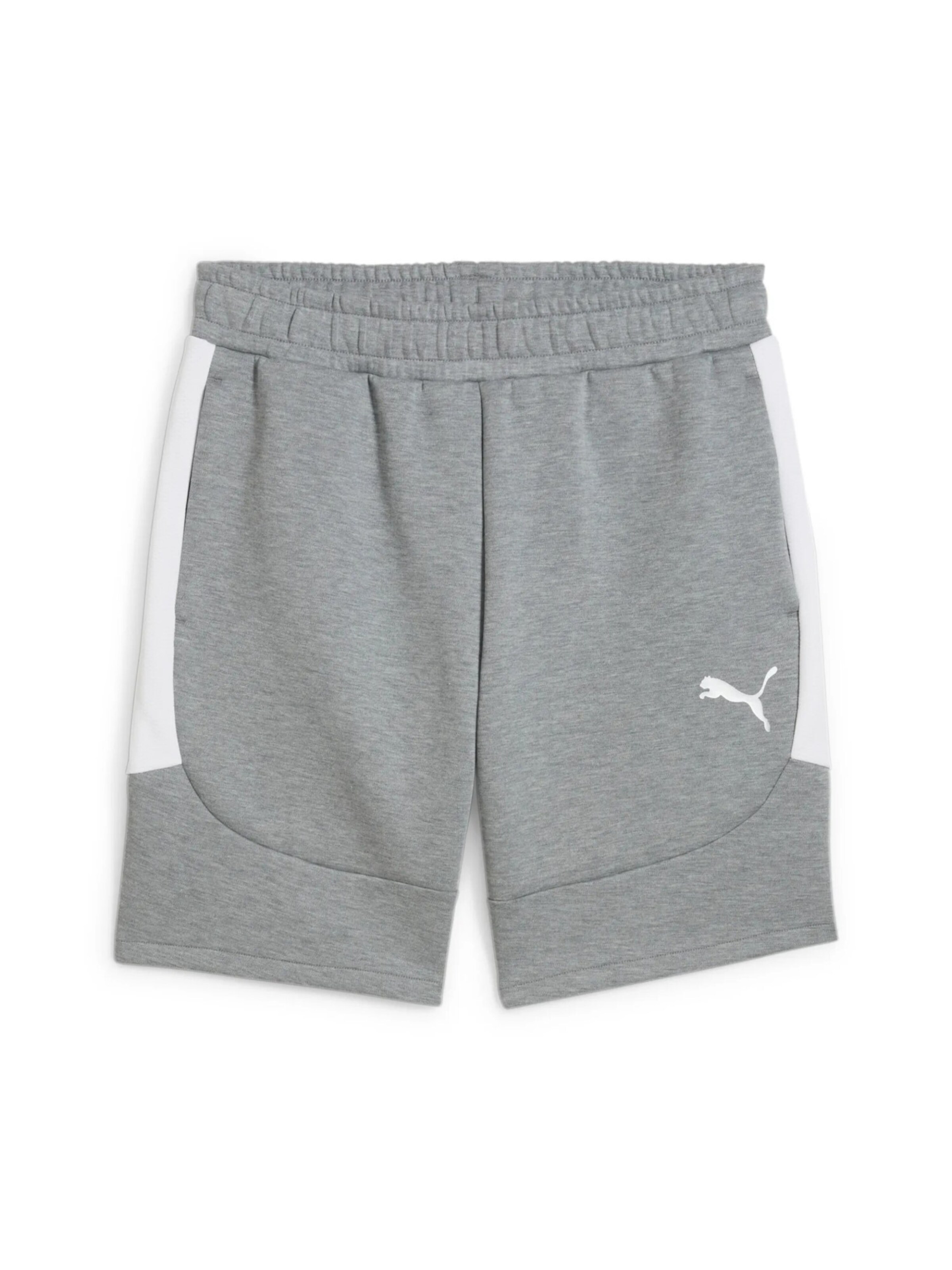 PUMA regular Sportsbukser 'TeamEvostripe' i grå: forside