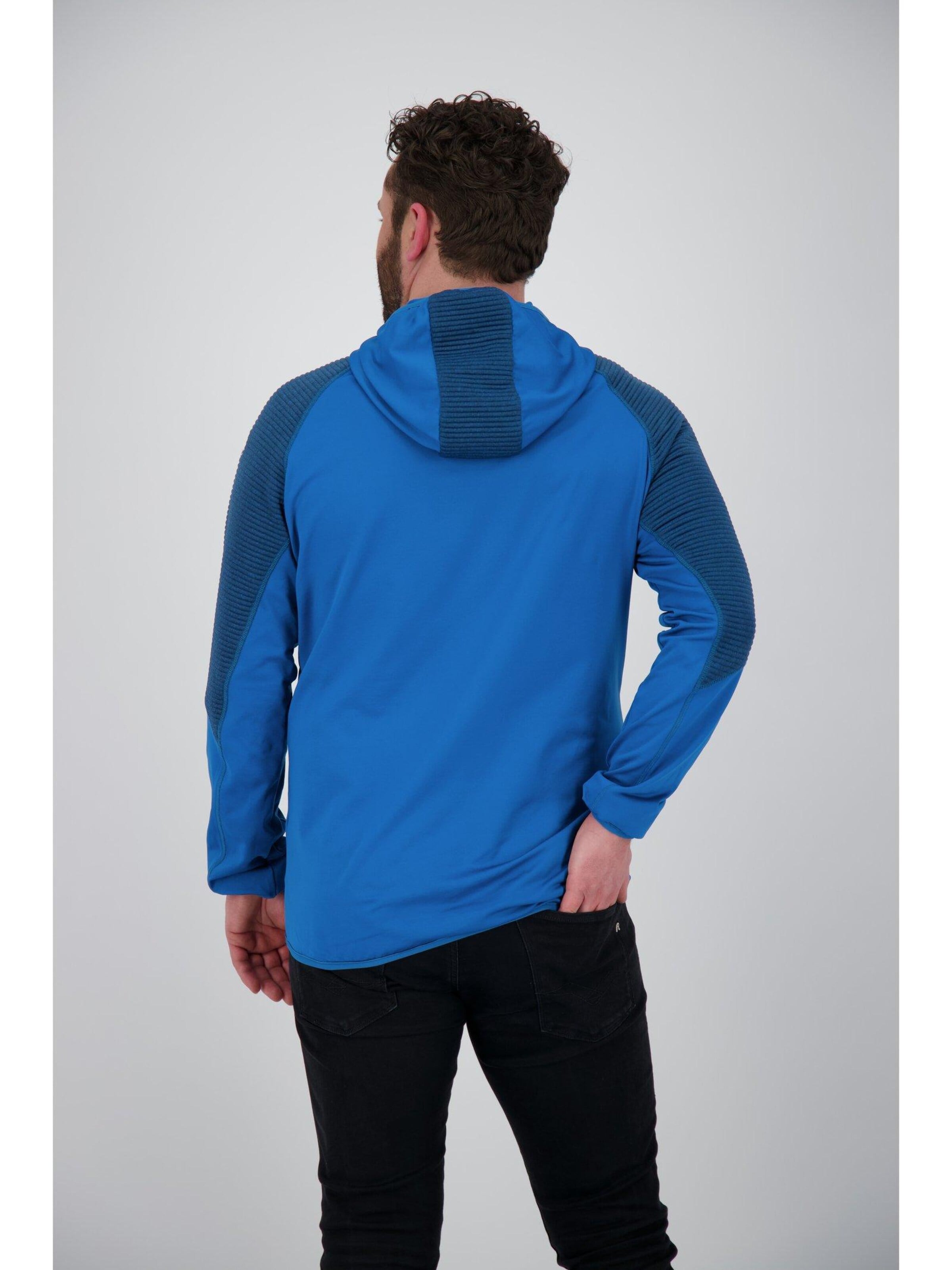 Giacca di pile 'ELM' di deproc in blu