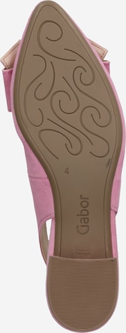 GABOR Дамски обувки на ток с отворена пета в розово