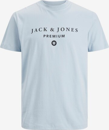 T-Shirt Jack & Jones Plus en bleu : devant