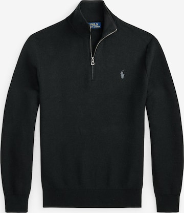 Pull-over Polo Ralph Lauren en noir : devant