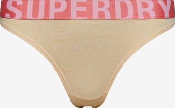 Slip Superdry en jaune : devant