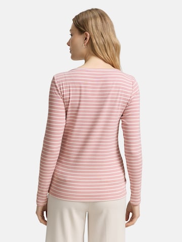 TOM TAILOR Shirt in Pink