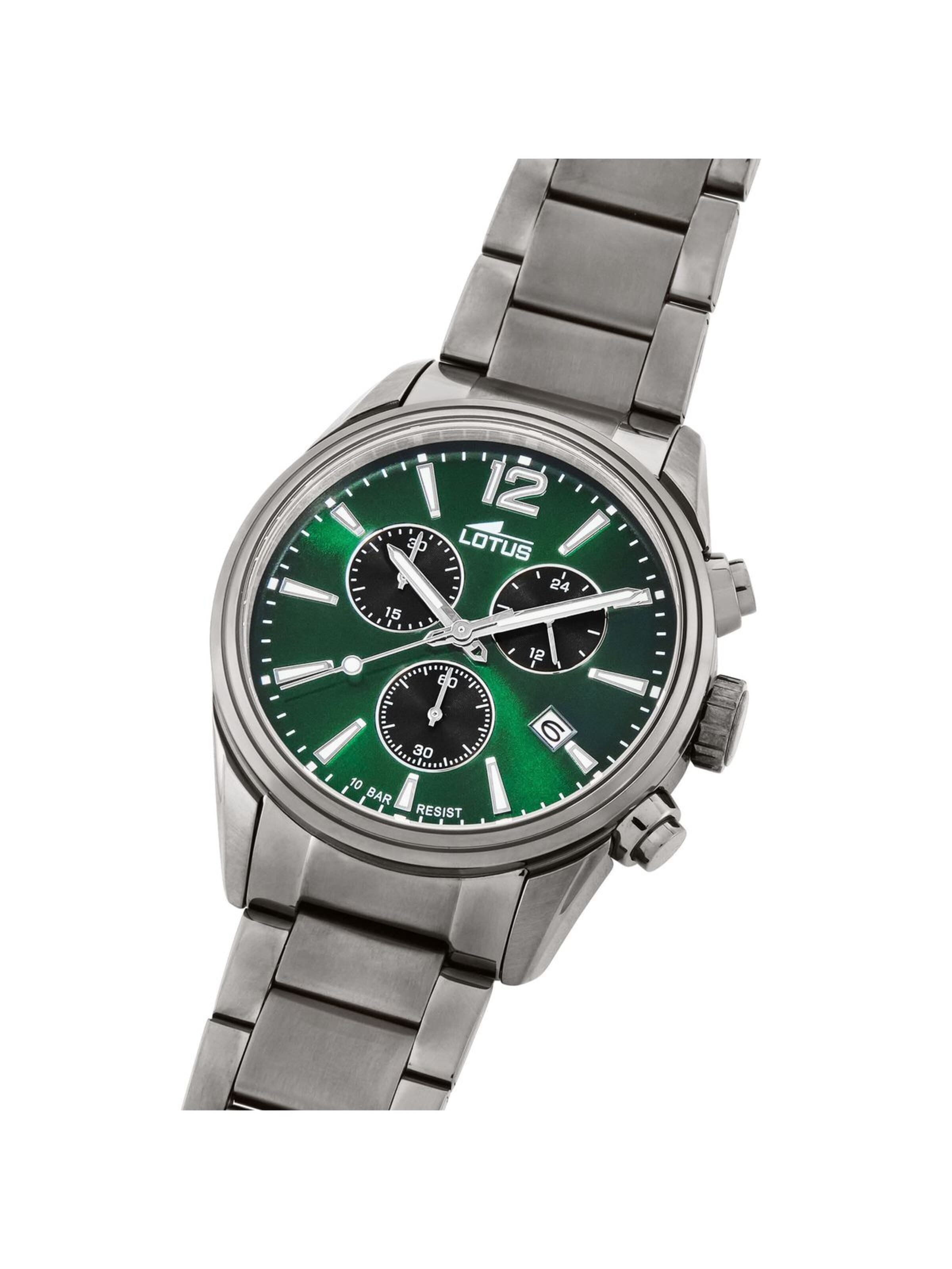 Lotus Analog Watch in Green