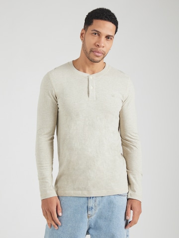 s.Oliver Shirt in Beige: voorkant