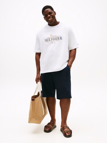 T-Shirt Tommy Hilfiger Big & Tall en blanc