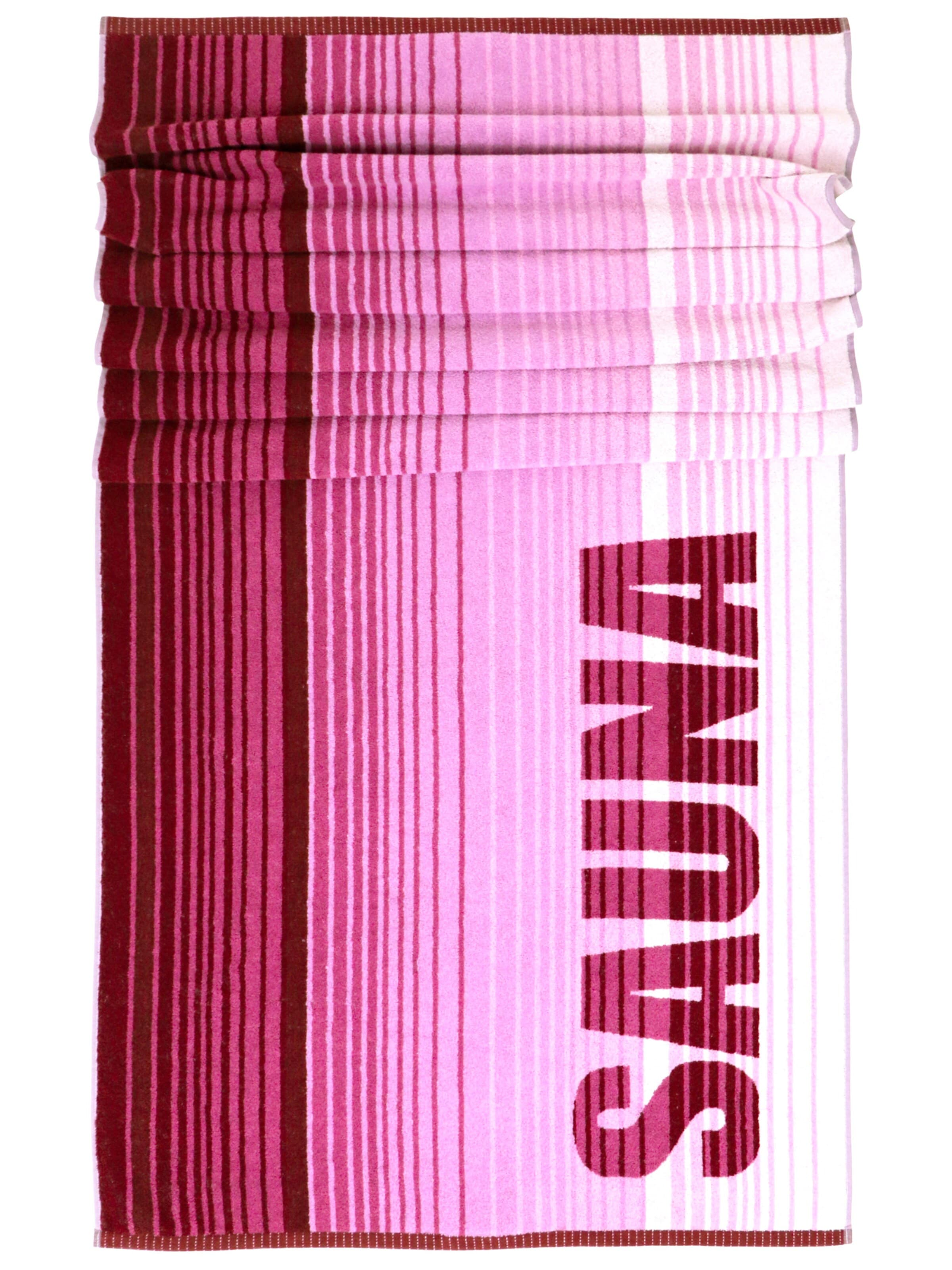 Lashuma Towel 'Oslo' in Pink: front