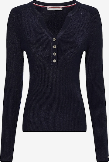 Tommy Hilfiger Curve Pullover in dunkelblau, Produktansicht