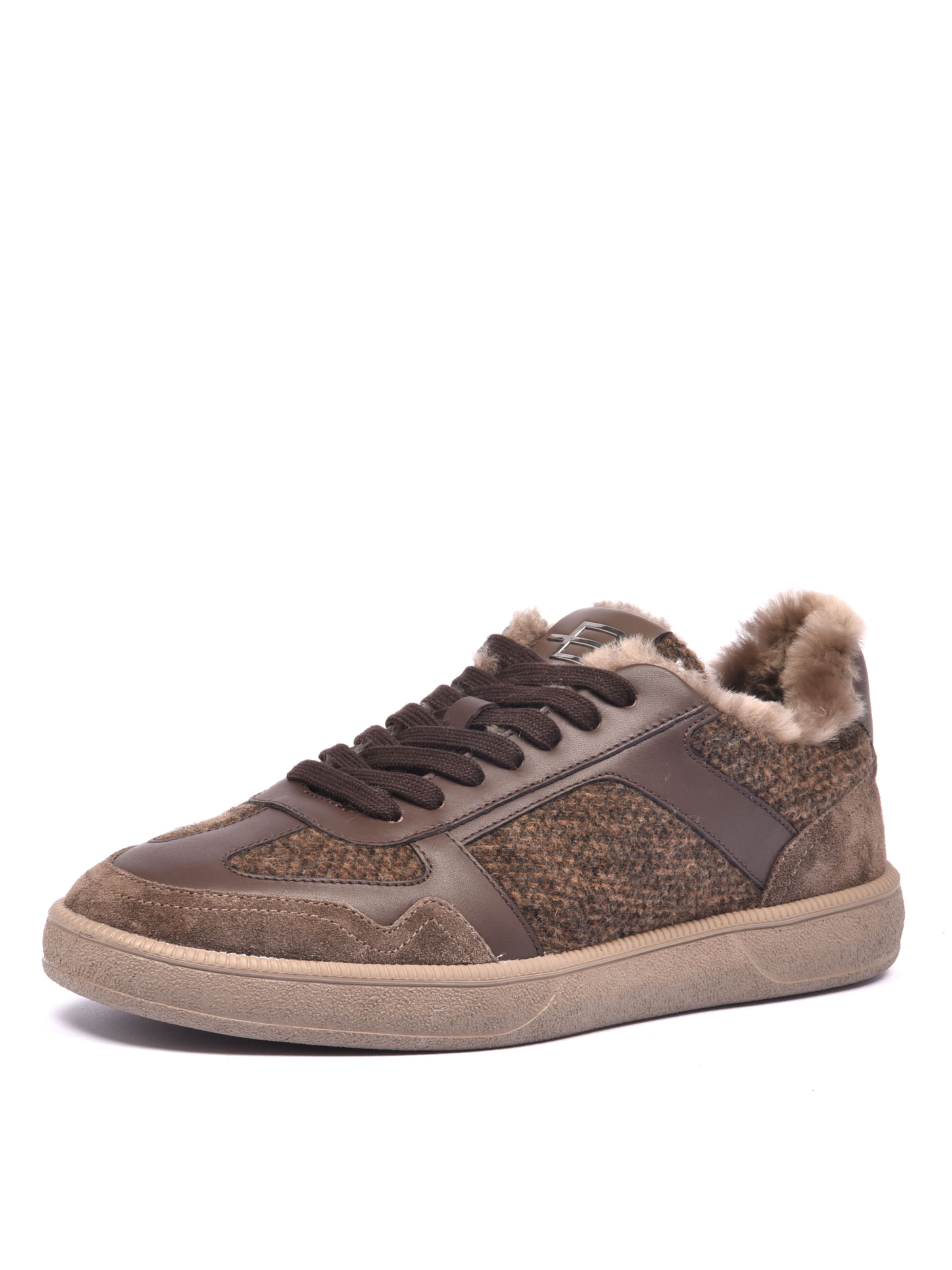 BALDININI Sneakers laag in Bruin: voorkant