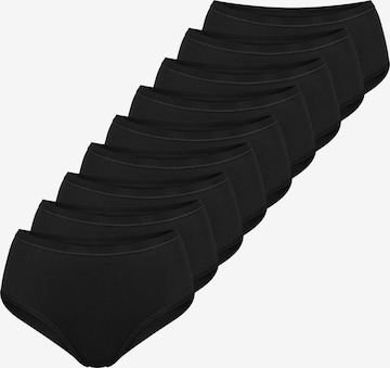 SLOGGI Slip 'GO Daily Cotton' in Black: front