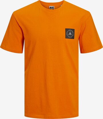 JACK & JONES - Camiseta 'FILO' en naranja: frente