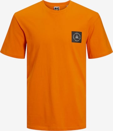 T-Shirt 'FILO' JACK & JONES en orange : devant