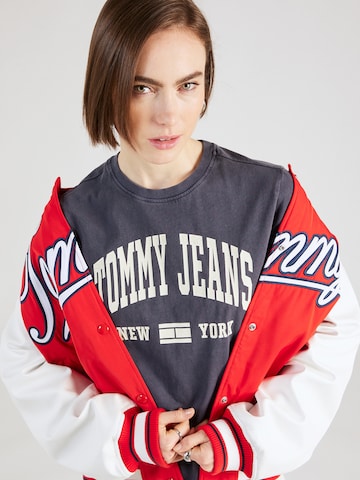 Tommy Jeans - Camisa 'Varsity' em azul