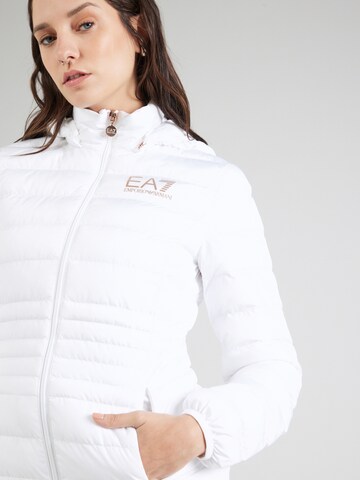Veste mi-saison EA7 Emporio Armani en blanc
