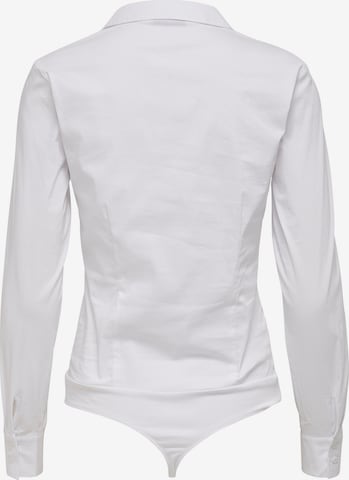 Body a camicia 'SELMA' di ONLY in bianco