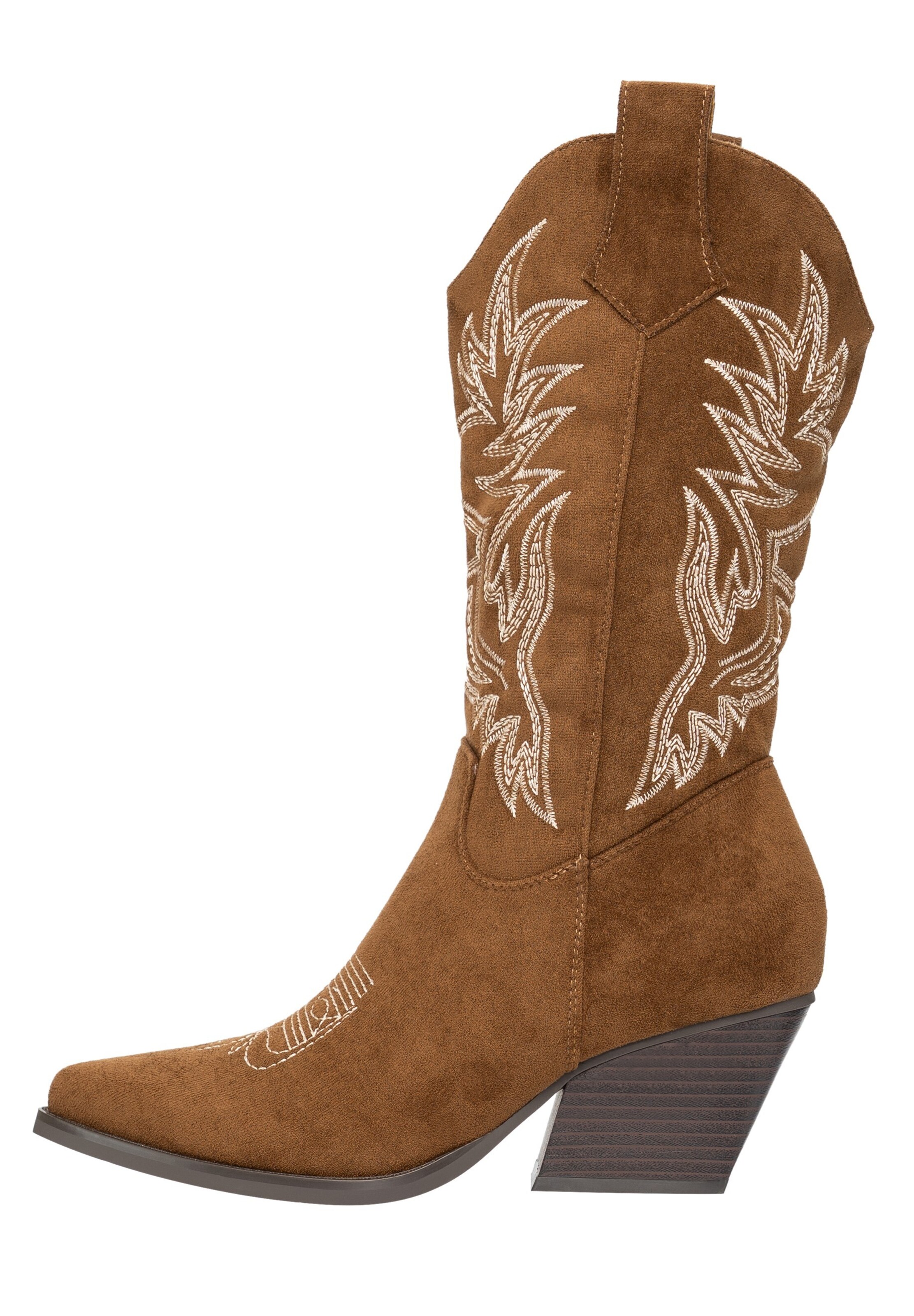 Salinyang Cowboy Boots in Brown