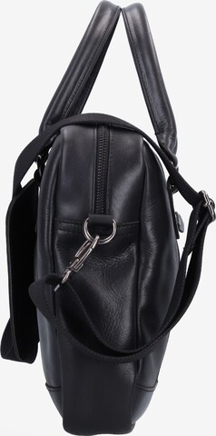 Buckle & Seam Document Bag 'Everett' in Black