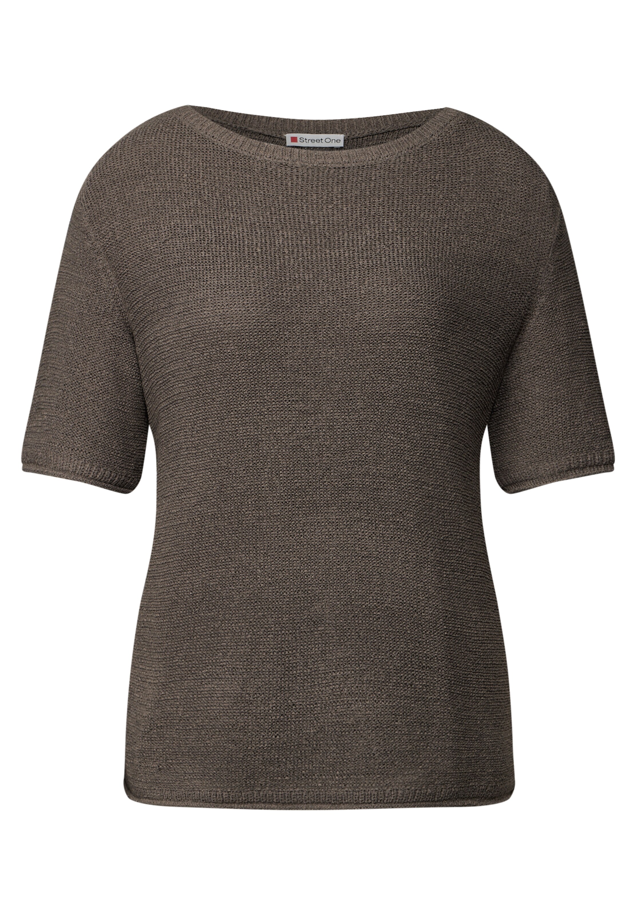 STREET ONE Sweater in Grey: front