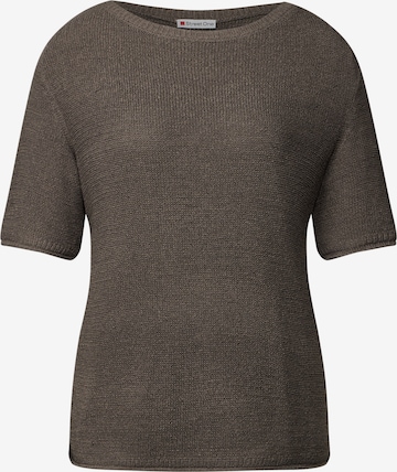 STREET ONE Sweater in Grey: front