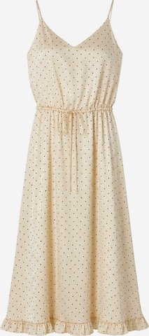 Coster Copenhagen - Vestido ' Dot ' en beige: frente