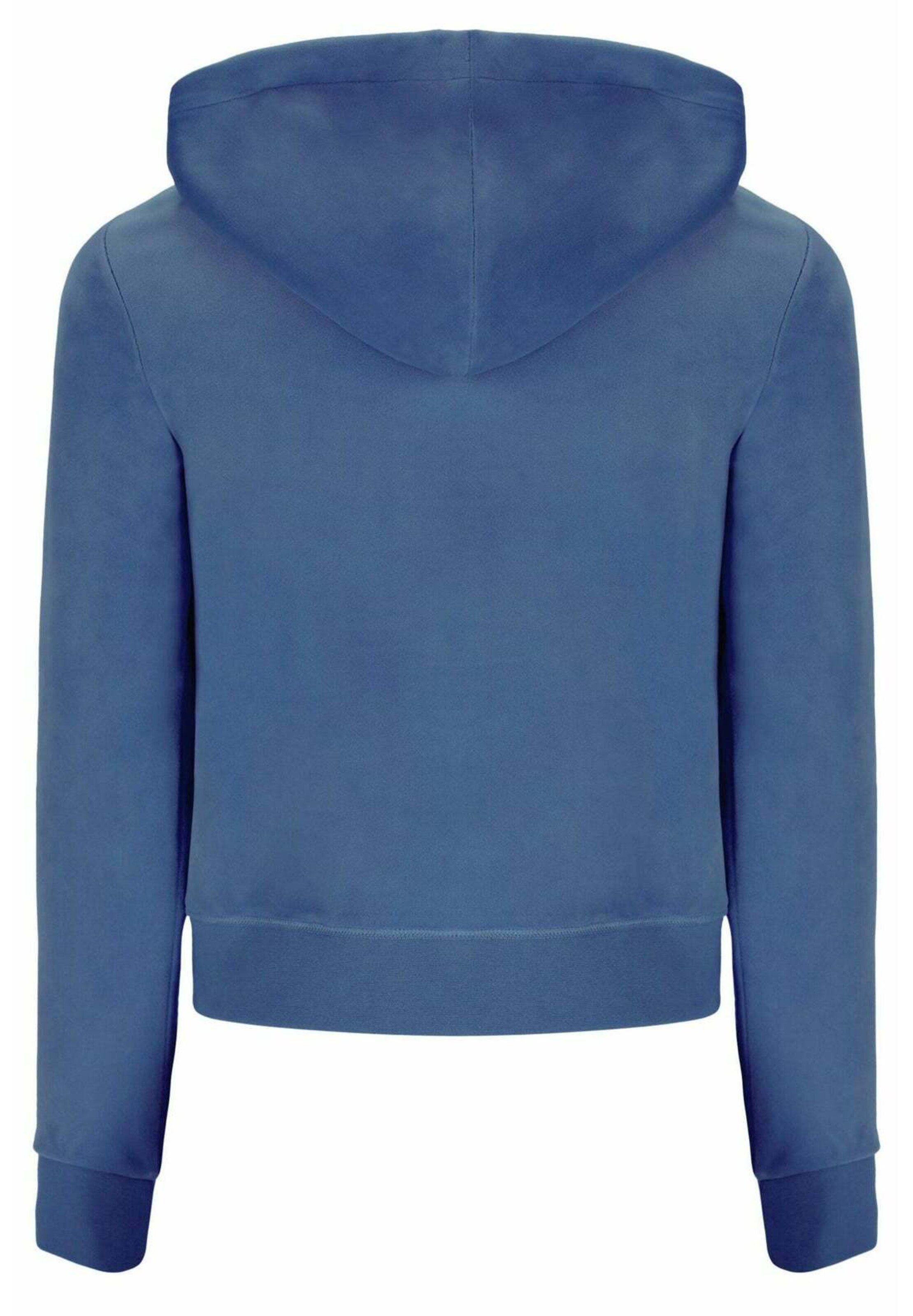 Juicy Couture - Sudadera con cremallera en azul