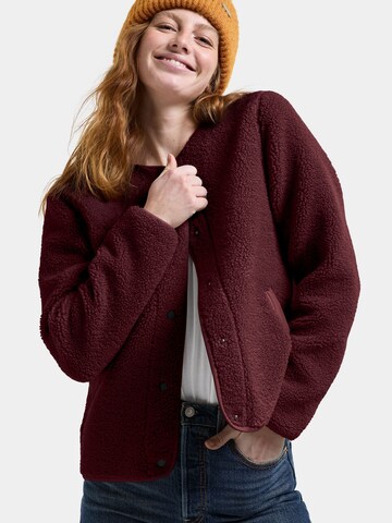 Didriksons Fleecejacke 'SELMA' in Rot