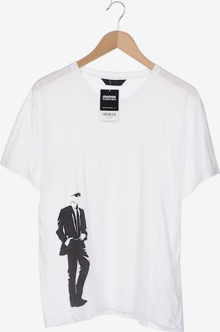 Karl Lagerfeld T-Shirt L in Weiß: predná strana