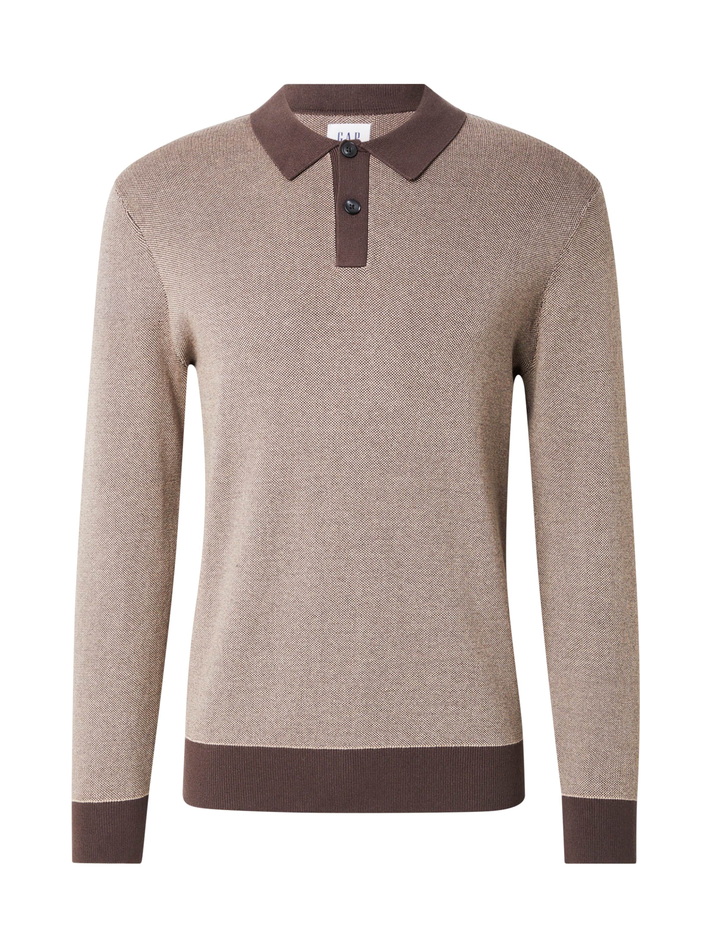 GAP Пуловер в кафяво: отпред