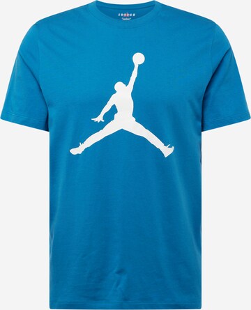 T-Shirt Jordan en bleu : devant