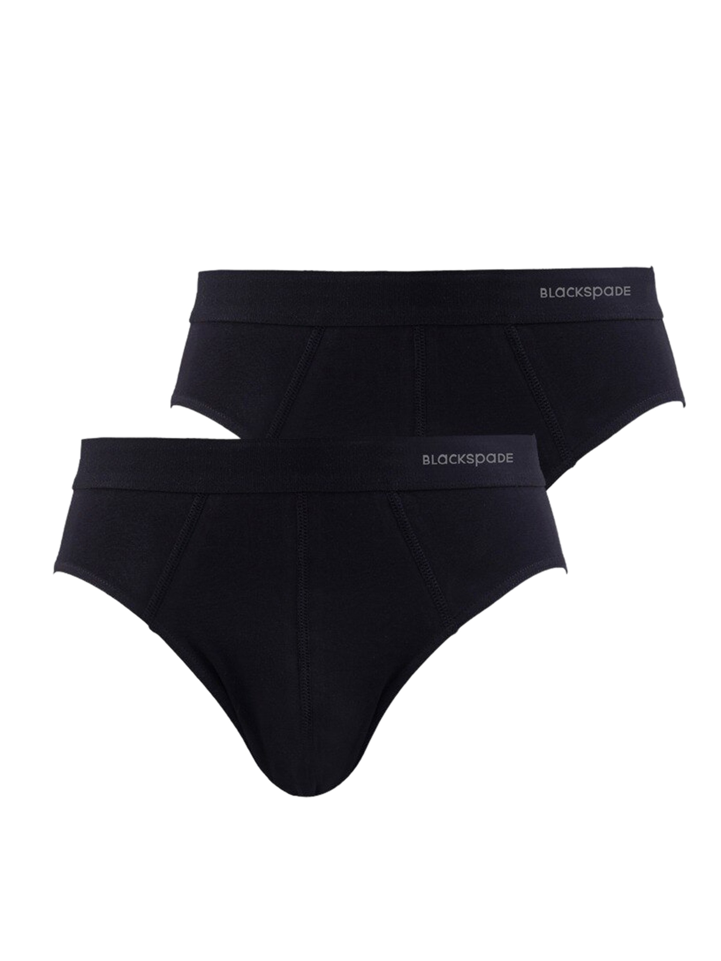 Blackspade Slip in Zwart: voorkant
