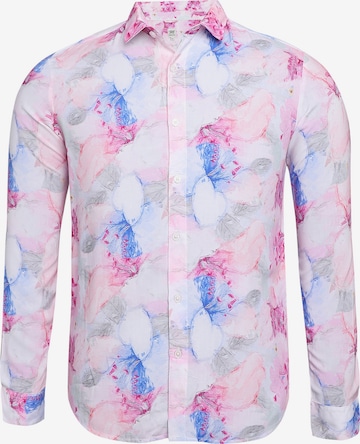 Campus Sutra - Ajuste regular Camisa 'Elliot' en rosa: frente