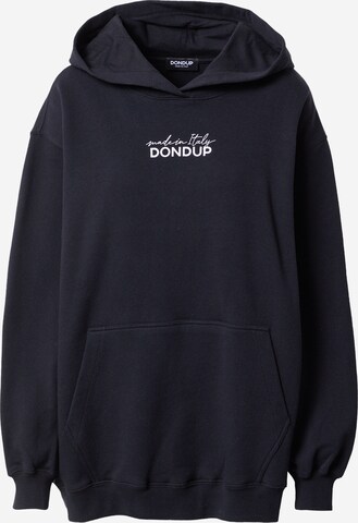 Dondup Sweatshirt in Zwart: voorkant