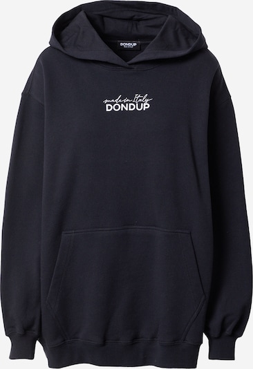 Dondup Sweater majica u crna / bijela, Pregled proizvoda